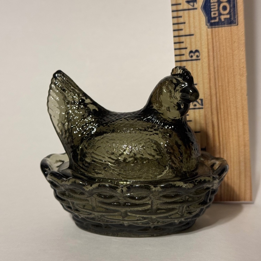 Vintage Mini Smoke Limited Run Rosso Hen on Nest - Picture 6 of 8